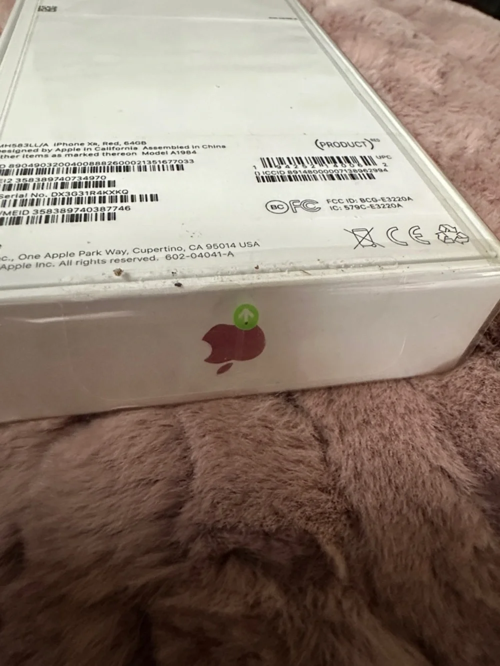NEW IN SEALED BOX Apple iPhone Xr 64GB in Red Finish